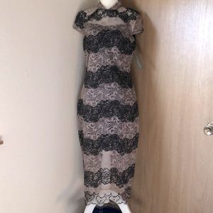 Gorgeous Eva Mendes for NY&Co cocktail dress